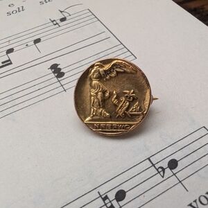 National Federation of Business and Professional Women's Clubs Gold Filled Pin